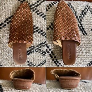 St Agni Woven Slides sz 42